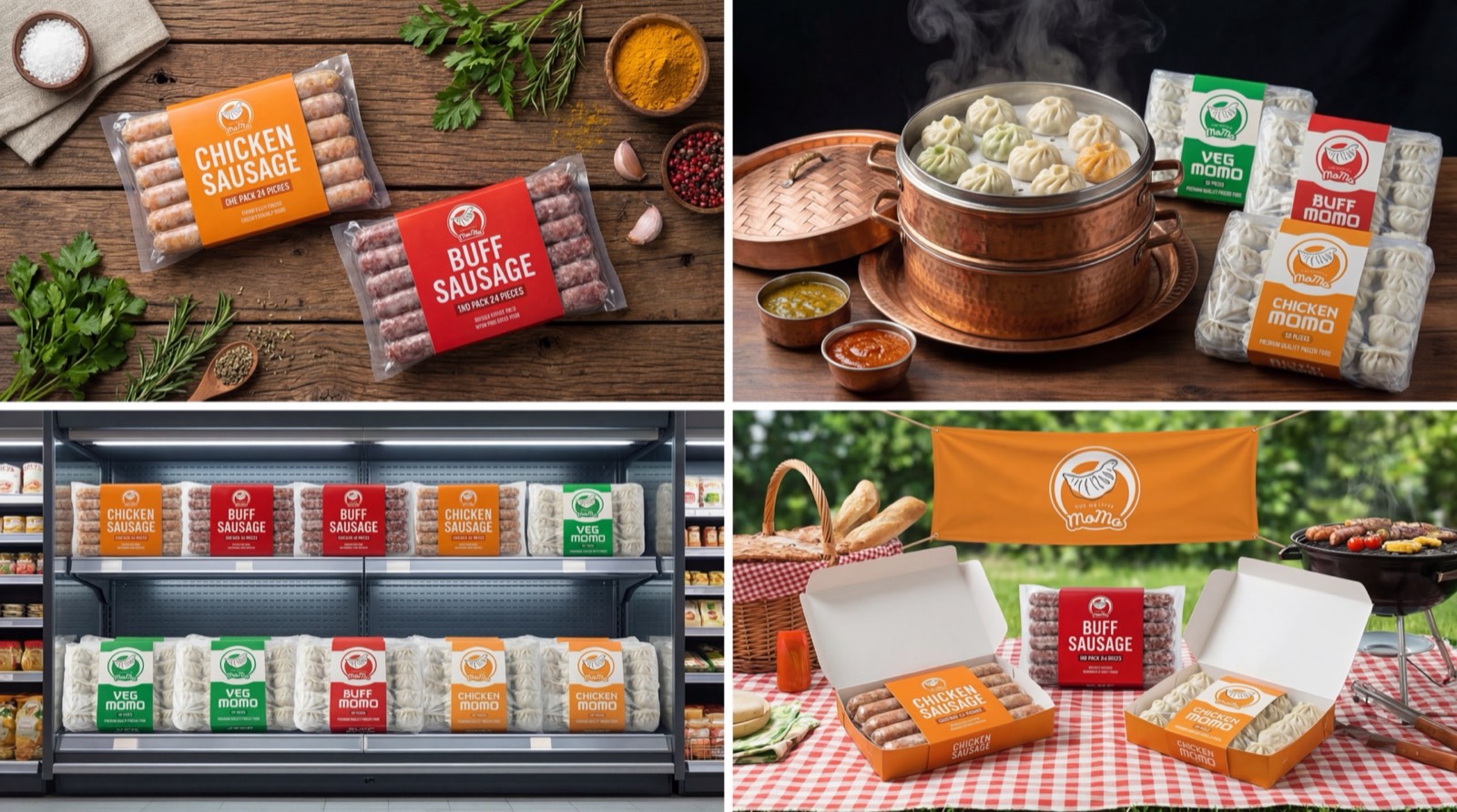 Momo varieties in Kathmandu